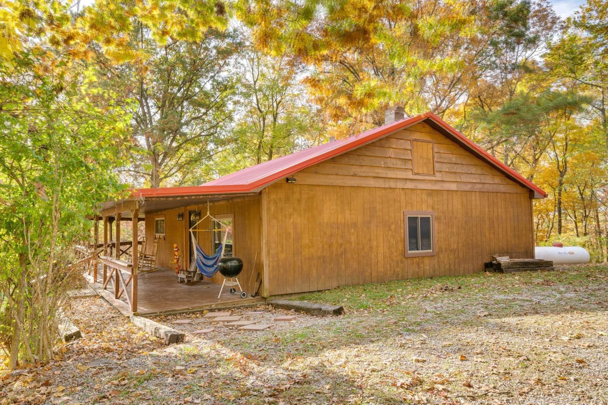 French Lick Getaway With Deck, Grill And Fire Pit! Villa Exterior photo